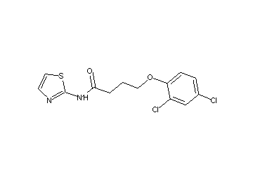 4-(2,4-dichlorophenoxy)-N-1,3-thiazol-2-ylbutanamide