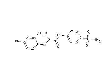 N-[4-(aminosulfonyl)phenyl]-2-(2,4-dichlorophenoxy)propanamide