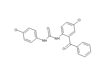 N-(2-benzoyl-4-chlorophenyl)-N'-(4-chlorophenyl)urea