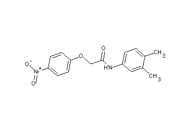 N-(3,4-dimethylphenyl)-2-(4-nitrophenoxy)acetamide