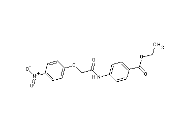 ethyl 4-{[(4-nitrophenoxy)acetyl]amino}benzoate - Click Image to Close