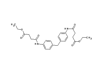 diethyl 4,4'-[methylenebis(4,1-phenyleneimino)]bis(4-oxobutanoate)