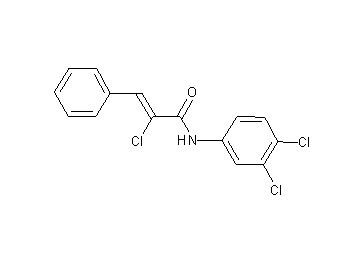 2-chloro-N-(3,4-dichlorophenyl)-3-phenylacrylamide