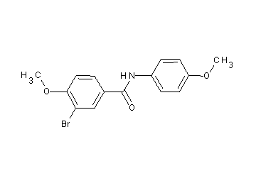 3-bromo-4-methoxy-N-(4-methoxyphenyl)benzamide