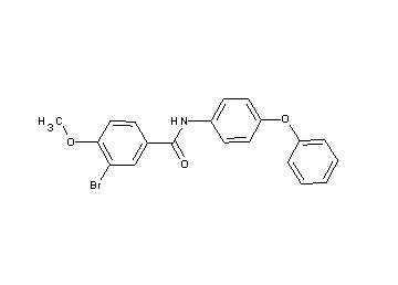 3-bromo-4-methoxy-N-(4-phenoxyphenyl)benzamide