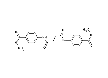 dimethyl 4,4'-[(1,4-dioxo-1,4-butanediyl)di(imino)]dibenzoate