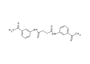 N,N'-bis(3-acetylphenyl)succinamide