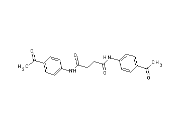 N,N'-bis(4-acetylphenyl)succinamide