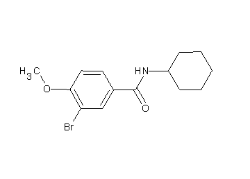 3-bromo-N-cyclohexyl-4-methoxybenzamide