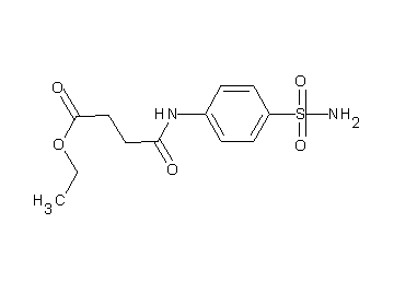 ethyl 4-{[4-(aminosulfonyl)phenyl]amino}-4-oxobutanoate
