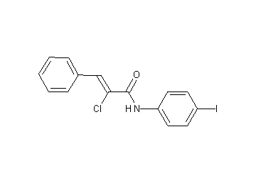 2-chloro-N-(4-iodophenyl)-3-phenylacrylamide