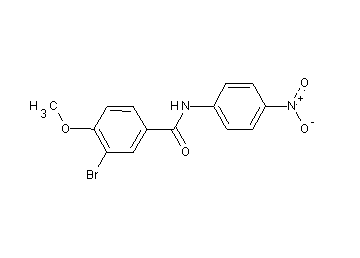 3-bromo-4-methoxy-N-(4-nitrophenyl)benzamide