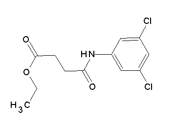 ethyl 4-[(3,5-dichlorophenyl)amino]-4-oxobutanoate
