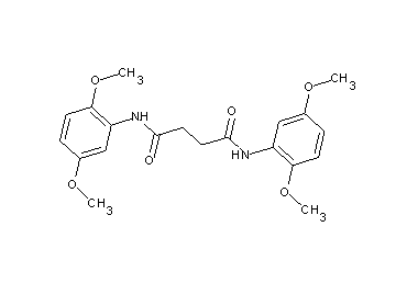 N,N'-bis(2,5-dimethoxyphenyl)succinamide