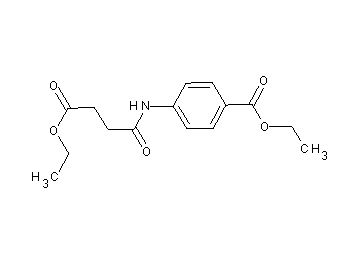 ethyl 4-[(4-ethoxy-4-oxobutanoyl)amino]benzoate
