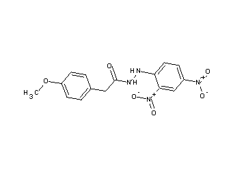 N'-(2,4-dinitrophenyl)-2-(4-methoxyphenyl)acetohydrazide - Click Image to Close