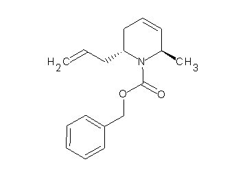 benzyl 2-allyl-6-methyl-3,6-dihydro-1(2H)-pyridinecarboxylate