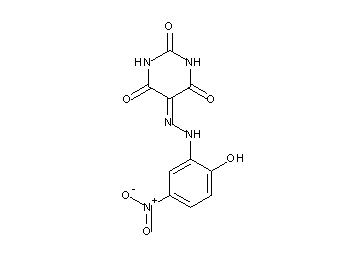 5-[(2-hydroxy-5-nitrophenyl)hydrazono]-2,4,6(1H,3H,5H)-pyrimidinetrione