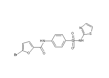 5-bromo-N-{4-[(1,3-thiazol-2-ylamino)sulfonyl]phenyl}-2-furamide