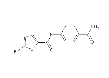 N-[4-(aminocarbonyl)phenyl]-5-bromo-2-furamide