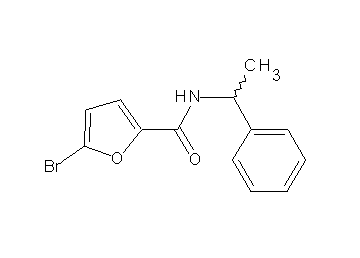 5-bromo-N-(1-phenylethyl)-2-furamide