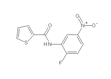N-(2-fluoro-5-nitrophenyl)-2-thiophenecarboxamide