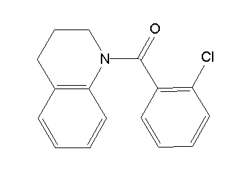 1-(2-chlorobenzoyl)-1,2,3,4-tetrahydroquinoline 1-(2-chlorobenzoyl)-1,2,3,4-tetrahydroquinoline