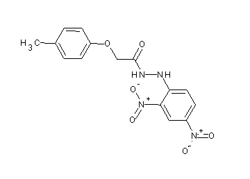 N'-(2,4-dinitrophenyl)-2-(4-methylphenoxy)acetohydrazide - Click Image to Close
