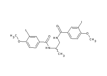 N,N'-1,2-propanediylbis(3-iodo-4-methoxybenzamide)