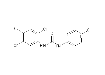 N-(4-chlorophenyl)-N'-(2,4,5-trichlorophenyl)urea