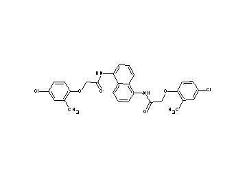 N,N'-1,5-naphthalenediylbis[2-(4-chloro-2-methylphenoxy)acetamide]