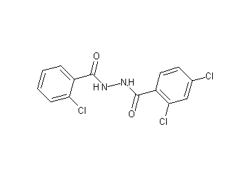 2,4-dichloro-N'-(2-chlorobenzoyl)benzohydrazide