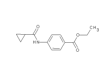 ethyl 4-[(cyclopropylcarbonyl)amino]benzoate