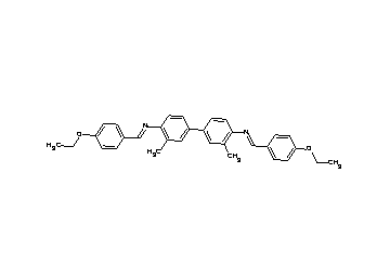 N,N'-bis(4-ethoxybenzylidene)-3,3'-dimethyl-4,4'-biphenyldiamine