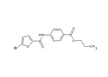 propyl 4-[(5-bromo-2-furoyl)amino]benzoate