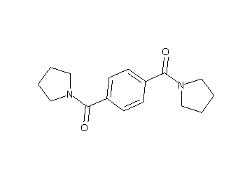 1,1'-[1,4-phenylenedi(carbonyl)]dipyrrolidine