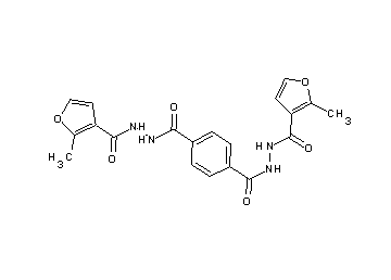 N'1,N'4-bis(2-methyl-3-furoyl)terephthalohydrazide
