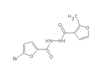 5-bromo-N'-(2-methyl-3-furoyl)-2-furohydrazide