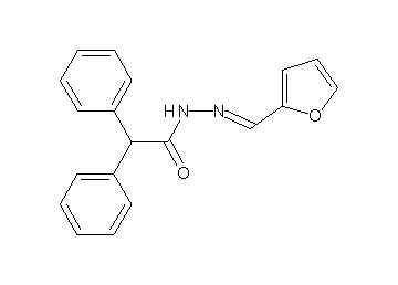 N'-(2-furylmethylene)-2,2-diphenylacetohydrazide