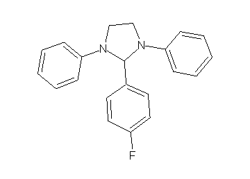 2-(4-fluorophenyl)-1,3-diphenylimidazolidine