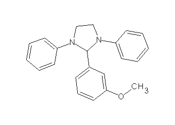 2-(3-methoxyphenyl)-1,3-diphenylimidazolidine