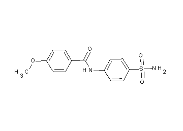 N-[4-(aminosulfonyl)phenyl]-4-methoxybenzamide