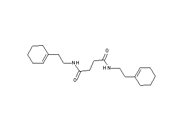 N,N'-bis[2-(1-cyclohexen-1-yl)ethyl]succinamide
