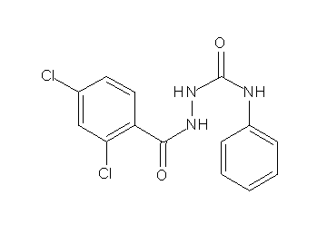 2-(2,4-dichlorobenzoyl)-N-phenylhydrazinecarboxamide