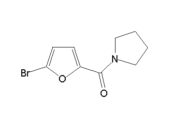 1-(5-bromo-2-furoyl)pyrrolidine 1-(5-bromo-2-furoyl)pyrrolidine