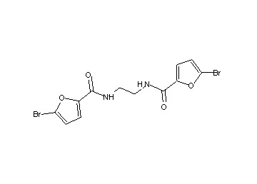 N,N'-1,2-ethanediylbis(5-bromo-2-furamide)