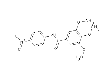 3,4,5-trimethoxy-N-(4-nitrophenyl)benzamide