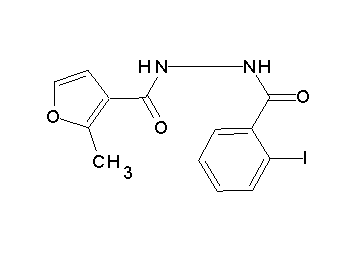 N'-(2-iodobenzoyl)-2-methyl-3-furohydrazide
