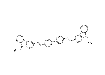N,N'-bis[(9-ethyl-9H-carbazol-3-yl)methylene]-4,4'-biphenyldiamine