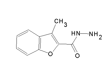 3-methyl-1-benzofuran-2-carbohydrazide